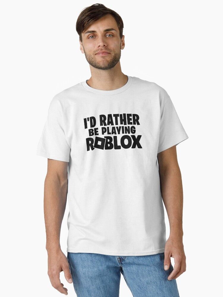 Roblox Funny Gamer Design Classic T Shirt T Shirt Comfort Fit Fan Favorite