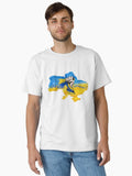I stand with Ukraine slogan Ukraine Supporter Classic Shirt T Shirt Everyday Wear
