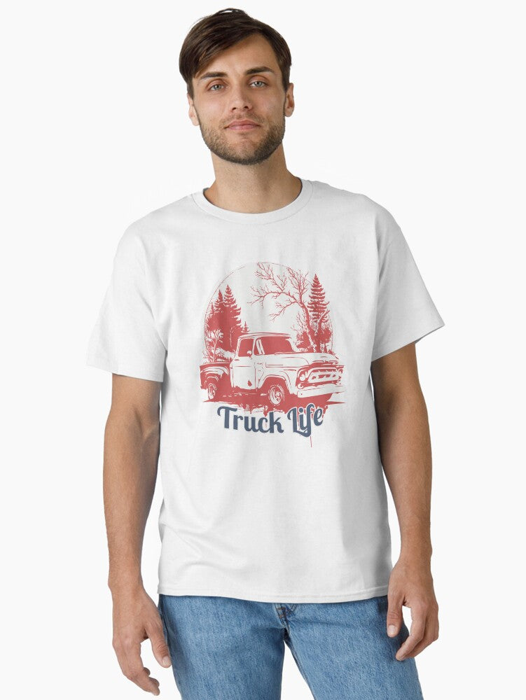 Truck Life Classic T Shirt T Shirt Viral TikTok Fan Favorite