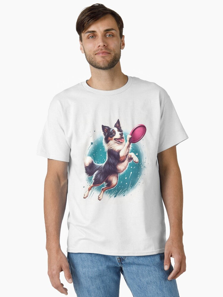 Frisbee And Jumping Border Collie Cute