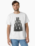 Funky Monky Reclaimed Signal Classic T-Shirt | Premium Unisex T-Shirt, Trending Graphic Tee