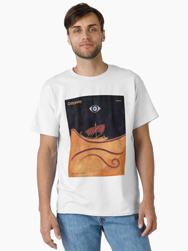 Odyssey Homer Greek Literature Art for Book Lovers Classic T Shirt T Shirt High Search Demand Top Rated Design