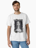 KATEYE Yoonchae Kpop Y2K Group Black and White Collage Digital Art Portrait Classic T-Shirt