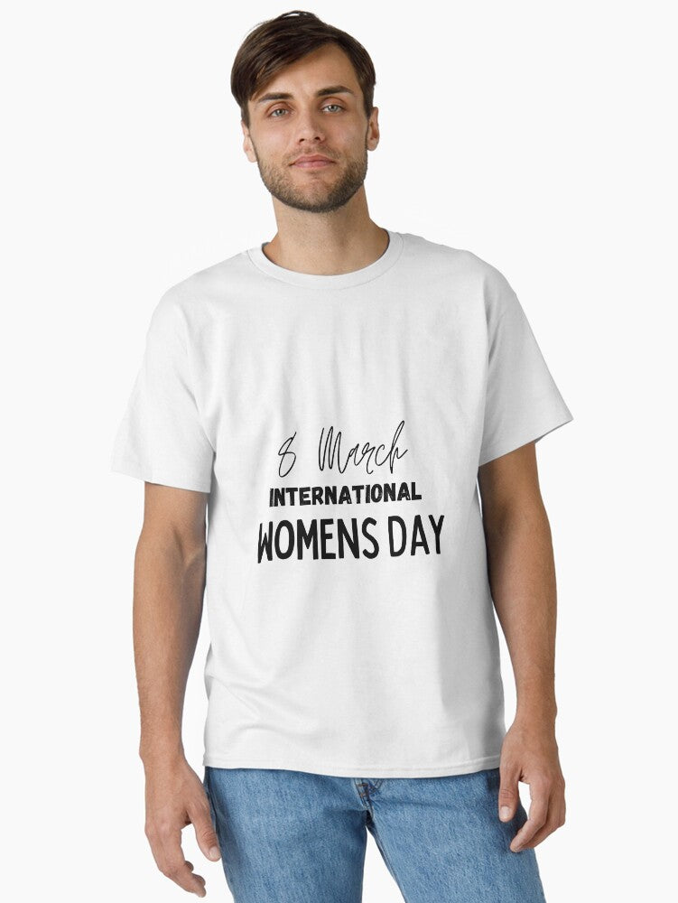 International Womens Day Bulk Classic T Shirt T Shirt Clean Design