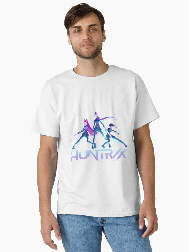 Huntrx Kpop Girls Action Team Limited Edition Classic T-shirt | Trendy Graphic Tee | Casual Unisex T-shirt