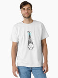 Cyan Bow Girl Classic T-Shirt