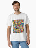 Pop Culture Meets Artistry in our Pop Art Extravaganza Patterns Classic T Shirt T Shirt Streetwear Style