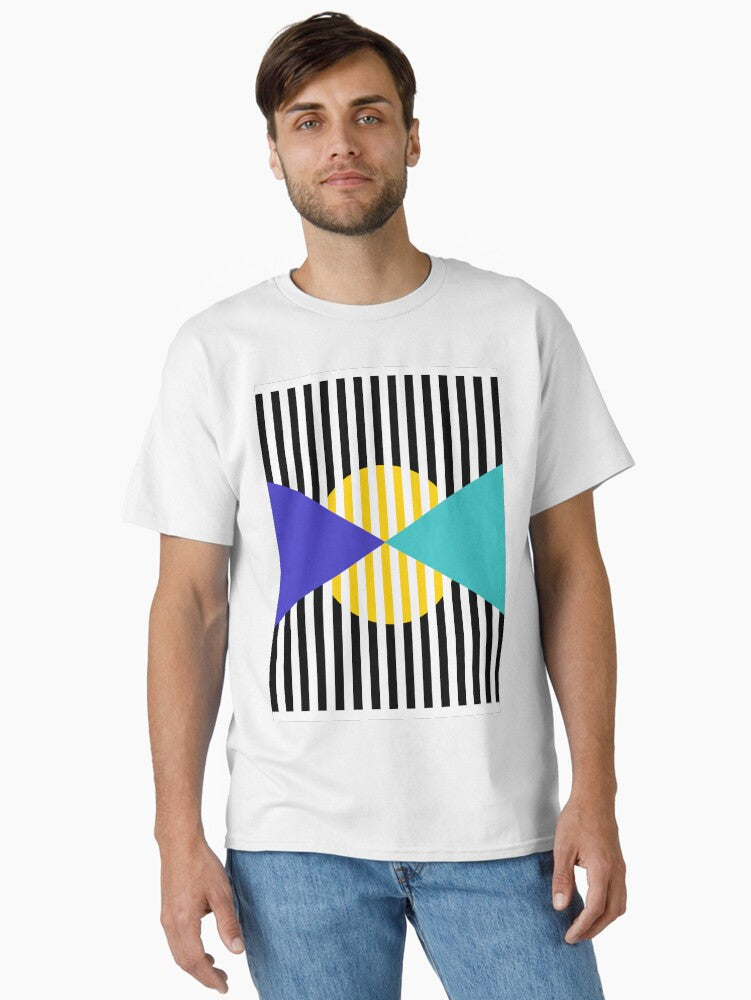Memphis abstract pop 2 Classic T-Shirt | Premium Unisex T-Shirt, Trending Graphic Tee