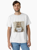 Cat shirts and Other Cat Gear and Apparel for Cat Lovers Criminal Cats I Did It Classic Shirt T Shirt Minimal Style