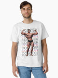 Arnold Shwarzenegger design CONQUER Classic T Shirt T Shirt Clean Design
