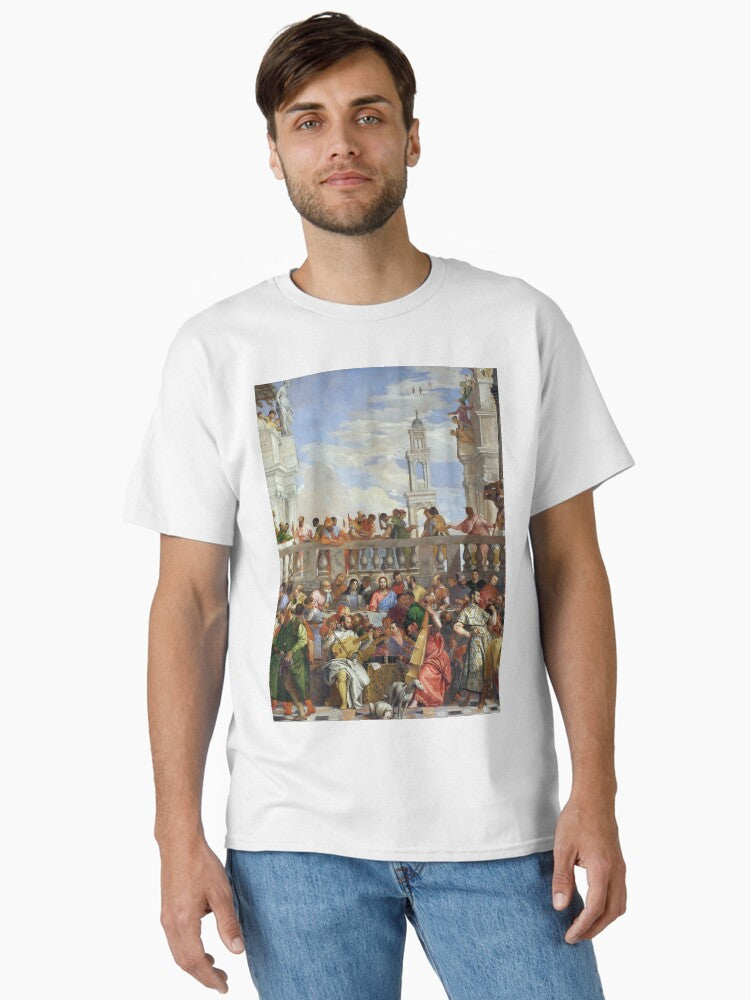 Jesus Christ Paolo Veronese The Wedding At Cana Classic Shirt T Shirt Clean Design