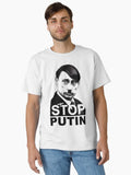 STOP PUTIN Classic Shirt T Shirt Minimal Style