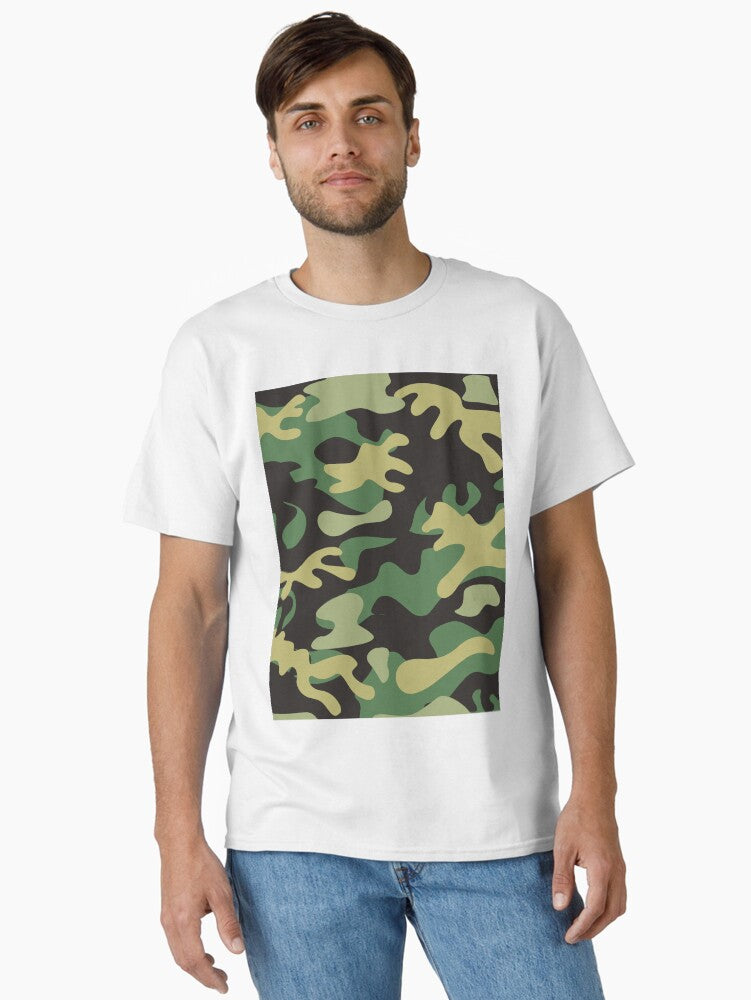 camouflage Classic T Shirt T Shirt High Search Demand Fan Favorite