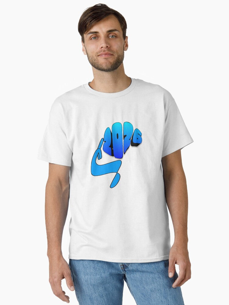 New Year 2026 Classic T Shirt T Shirt High Search Demand Modern Aesthetic