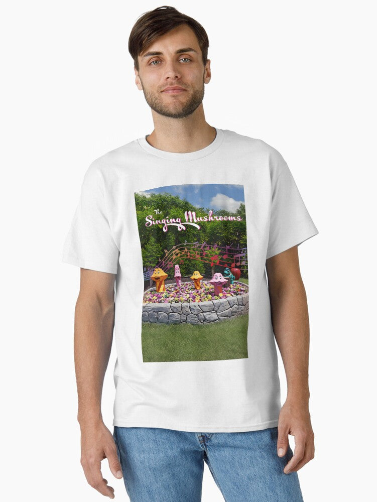 Kings Dominion The Singing Mushrooms Classic Shirt T Shirt Clean Design
