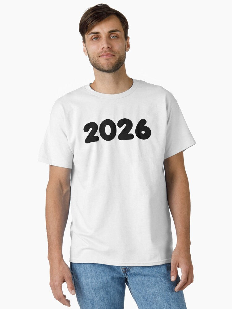 2026 in bold Classic T Shirt T Shirt Premium Print Modern Aesthetic
