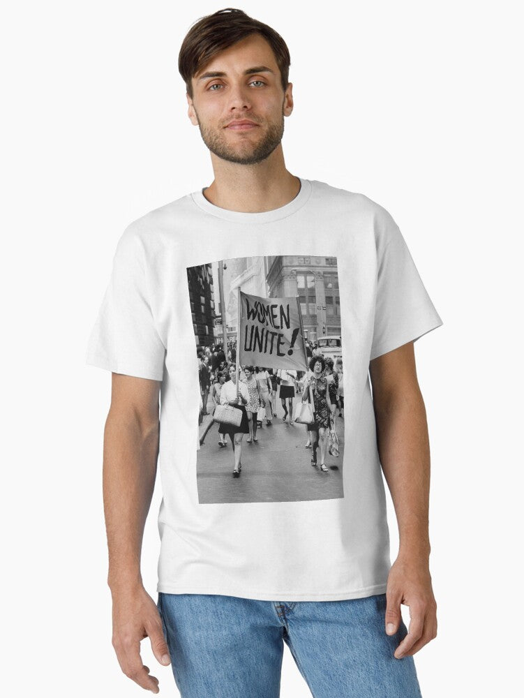 Womens Unite Potrait Classic T-Shirt T-Shirt | Trending Design | Top Pick For Fans