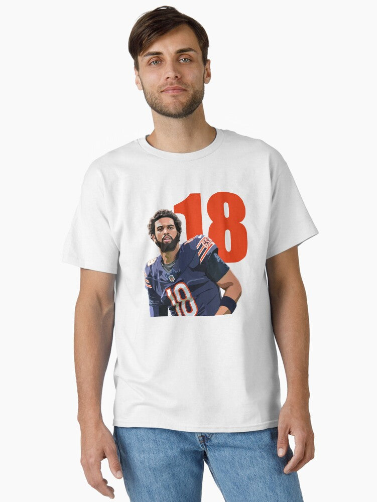 Caleb Williams 18 Bear City 2 Classic T Shirt T Shirt Gift Ready