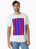 Crystal Palace 1998 Blue and Red Stripes Classic Shirt T Shirt US Trend