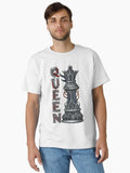 The Queen's Chess Piece Classic T-Shirt | Premium Unisex T-Shirt, Trending Graphic Tee