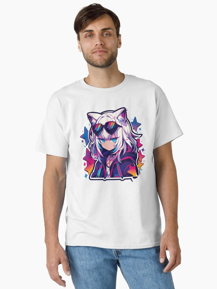 Synthmeow Classic T-Shirt | Premium Unisex T-Shirt, Trending Graphic Tee