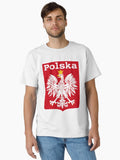POLSKA Eagle Retro Polish Poland Pride Classic Shirt T Shirt Clean Design