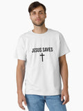 Jesus Saves Classic Shirt T Shirt Clean Design
