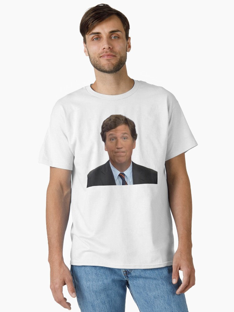Tucker Carlson Classic T Shirt T Shirt Minimal Style