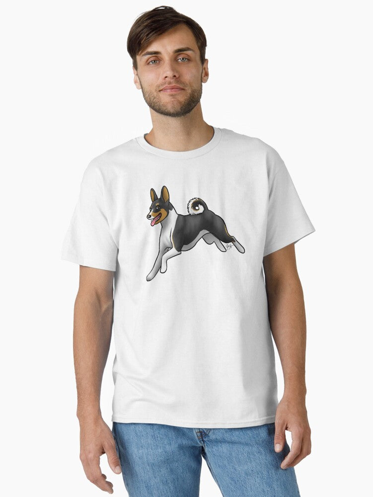 Dog Basenji Tri Color