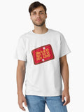 She's a 10 But So Is Her ADHD, Neurodivergent Humor, Y2K Typography Sticker Classic T-Shirt