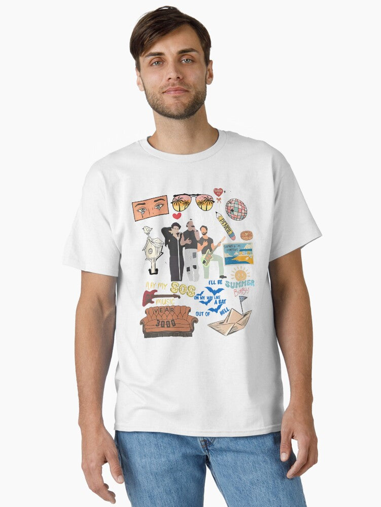 Jonas Brothers Music Concert Shirt for Fans I Love Joe Jonas Hot Dads Tour 2024 Classic T-Shirt T-Shirt | Trending Design | Trending Now