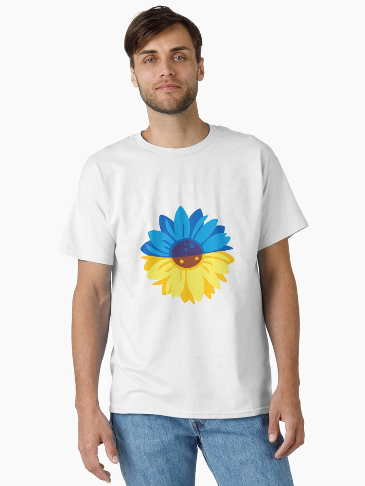 Ukraine Flag Sunflower Vintage Shirt Ukrainian Support Classic Shirt T Shirt Gift Ready