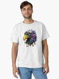 Colorful American Eagle Classic Shirt T Shirt Minimal Style