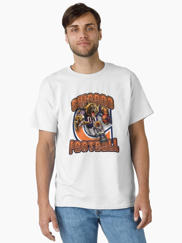 City Football Detroit Lions Football Classic T Shirt T Shirt Everyday Wear