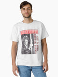 George Black and White Portrait With Lyrics Design For Pop Music Fans Gift For 80s Retro Lovers Classic T Shirt T Shirt US Market