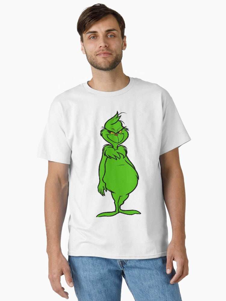 Grinch Classic Green Christmas Character Funny Holiday Art Classic T Shirt T Shirt Holiday Trending Christmas Season Pic