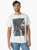 Metallic Industrial Camo Pattern Classic T Shirt T Shirt Best Seller Look High CTR Pick