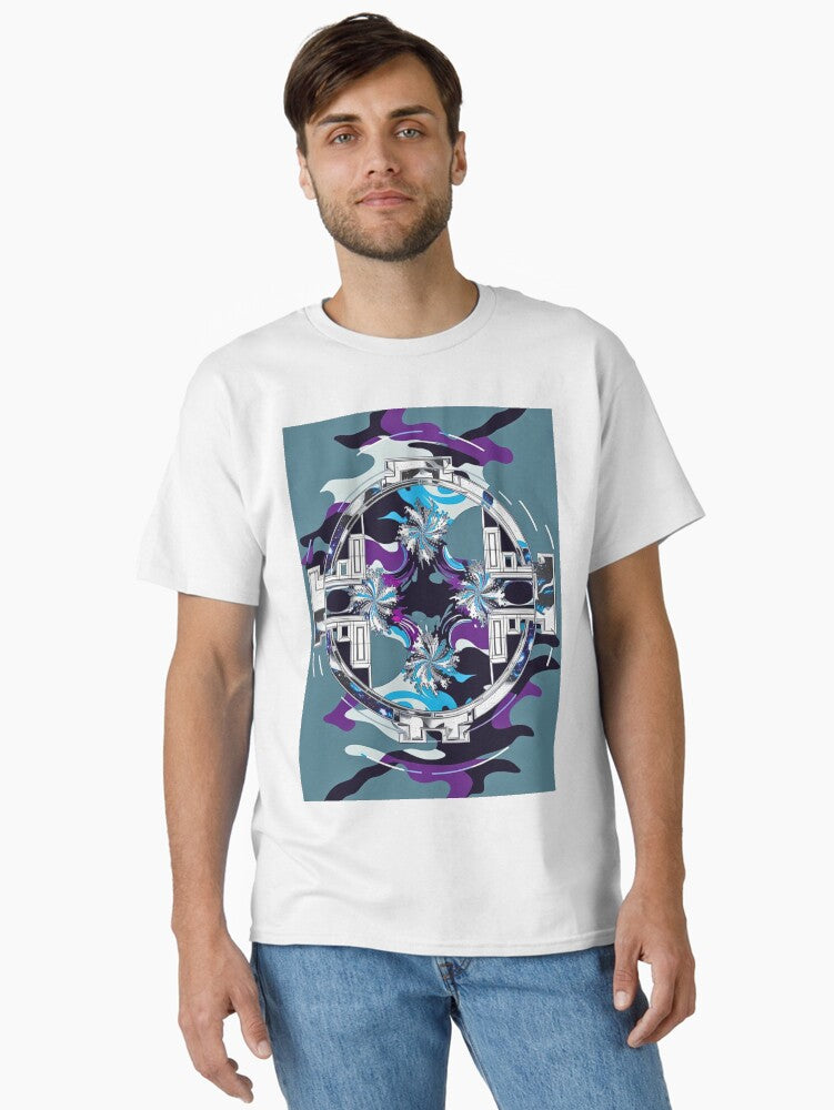 Intricate Steampunk Camo Pattern Design Classic T Shirt T Shirt Trending 2025 Hot Search US