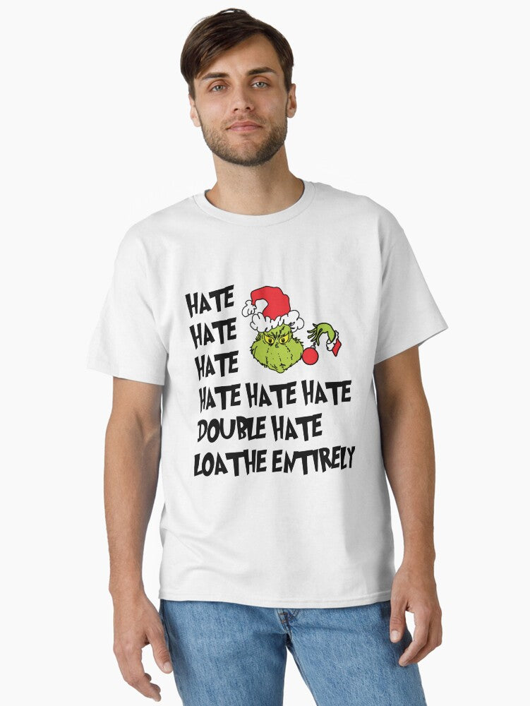 HATE HATE HATE Classic T Shirt T Shirt High Search Demand Christmas Season Pick