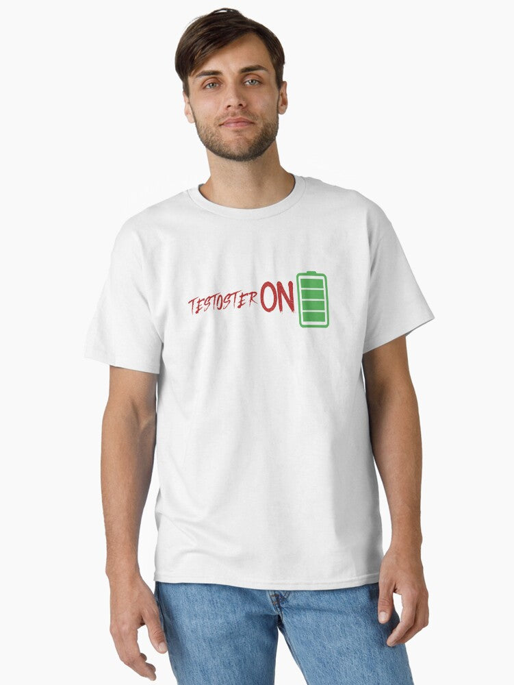 TestosterON Classic T Shirt T Shirt Clean Design