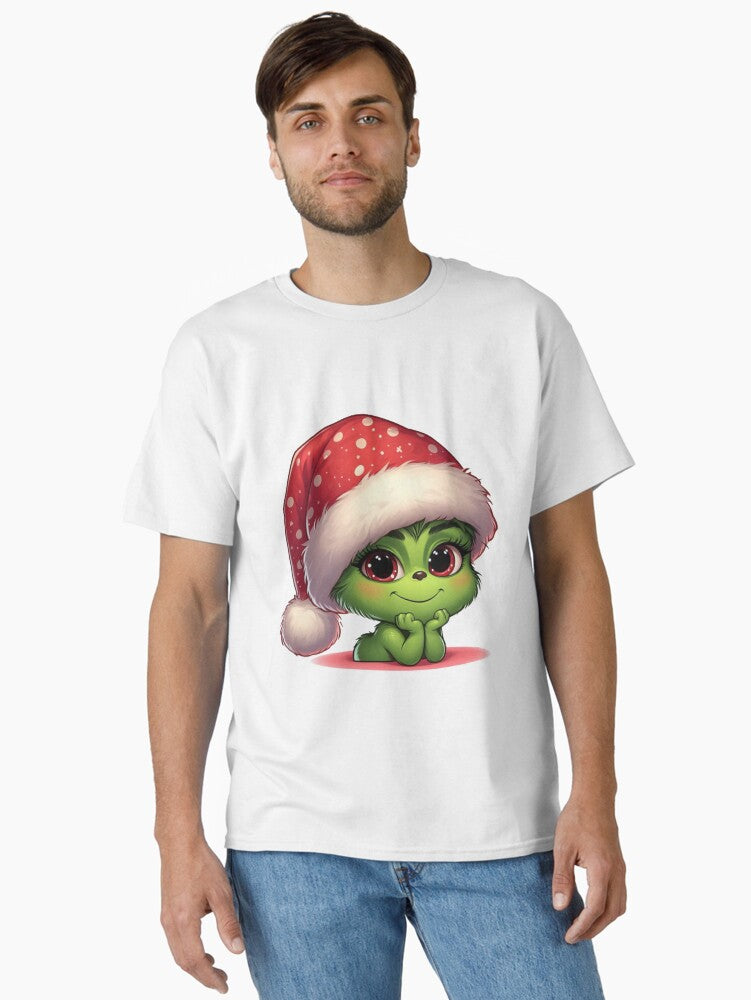 Grinch Cute Little Green Holiday Parody Art Classic T Shirt T Shirt Holiday Trending Christmas Season Pick