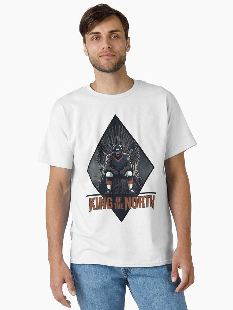 Da Bear King Of The North Nfc North Champions Classic T Shirt T Shirt Gift Ready