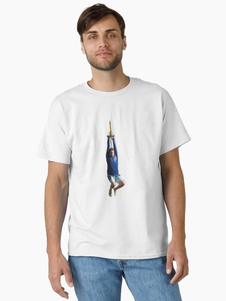 Tim robinson I think you should leave zip line scene Classic T-Shirt | Premium Unisex T-Shirt, Trending Graphic Tee