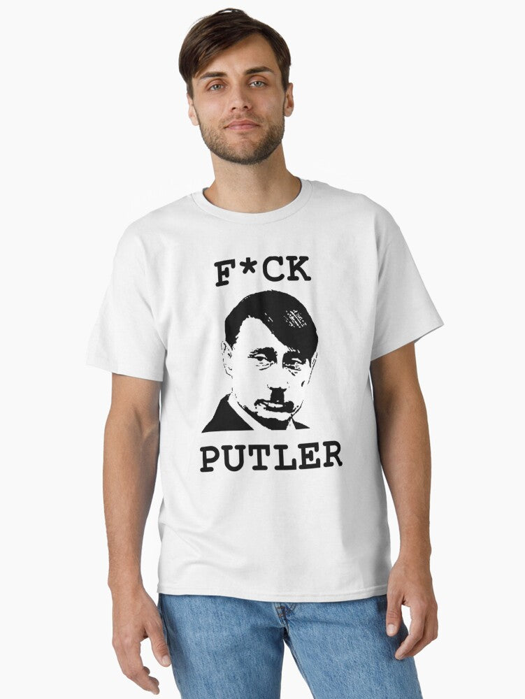 Fuck Putler Free Ukraine Classic Shirt T Shirt Everyday Wear