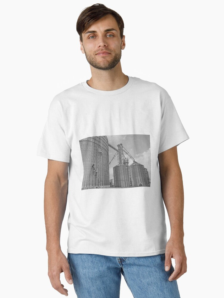 Grey Silos Classic T Shirt T Shirt Premium Print