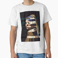 SHE FAVORS PEARLS - Pop Retro Collage, Mashup, Pop Art Wall Decoration  Classic T-Shirt for Sale by luigi-tarini
