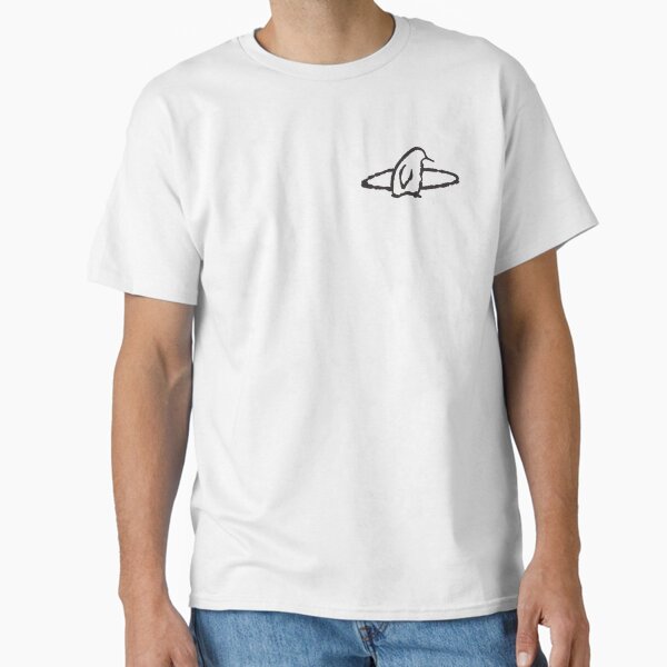 Surf's Up Ancient Surfing Penguin - Cave Drawing - Surfboard Penguin - Front Shirt Classic T-Shirt for Sale by brwnee