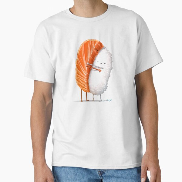 Sushi Hug Classic T-Shirt for Sale by andremuller
