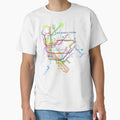 NYC Subway Map Classic T-Shirt for Sale by mrthink