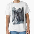 Smoke Diptych II - Alcohol Ink Painting Classic T-Shirt for Sale by LSchulz19